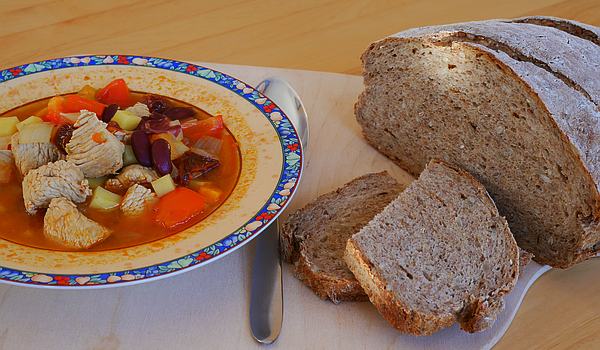 ein rustikales Brot